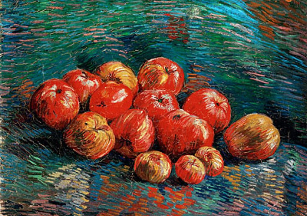 Van Gogh - Still Life Apples - Acrylic