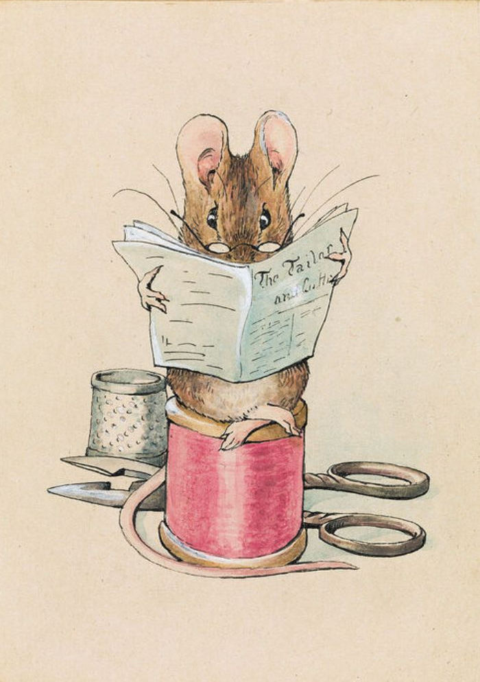 Beatrix Potter - Watercolour and pencil_edited