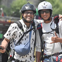 Read google review of Nikhil Raj about how he enjoyed Bir paragliding Joyride with AntiGravity team pilots.