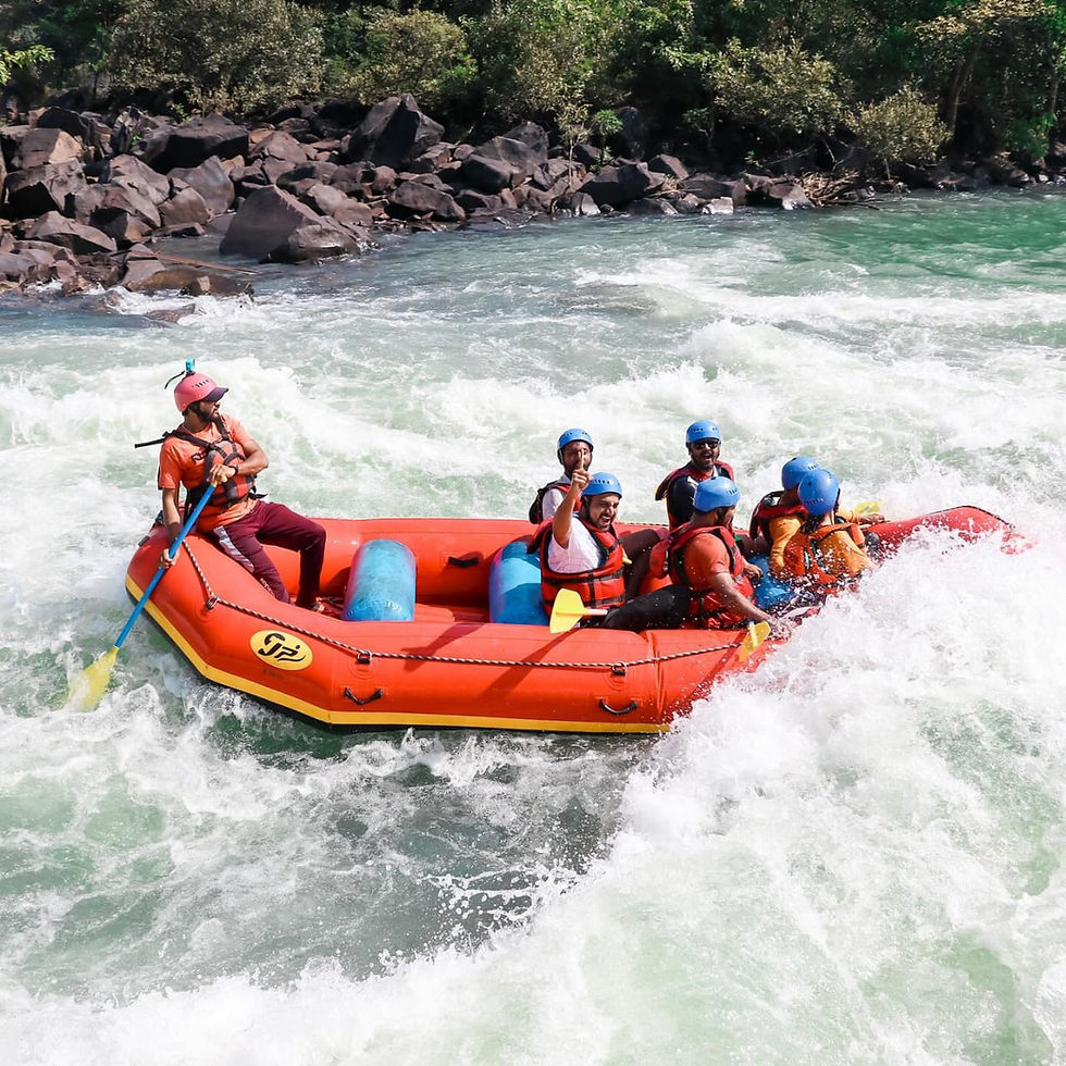 Dubare River Rafting in Karnataka