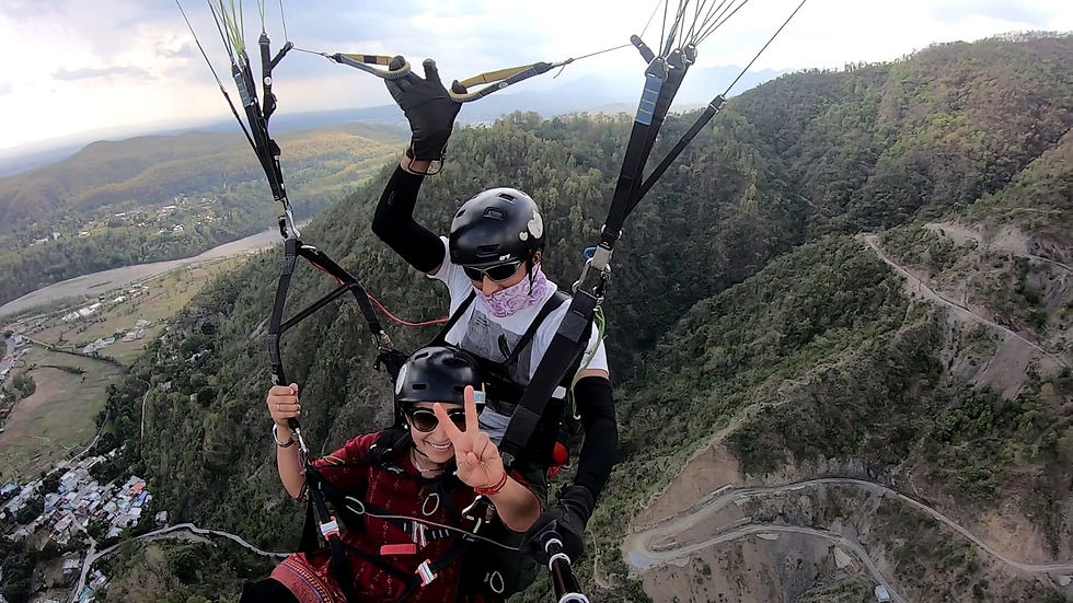 What is tandem paragliding in Vagamon, read more to know...