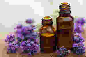Lavender oils help during your period to relax you