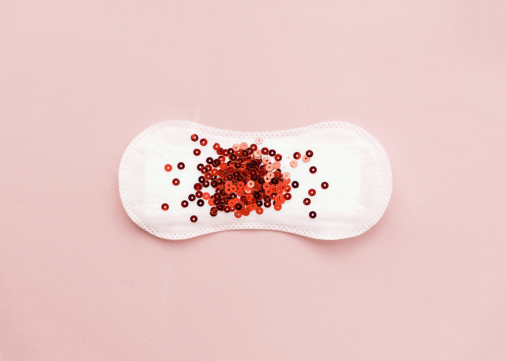 Pad that is used when someone has their period