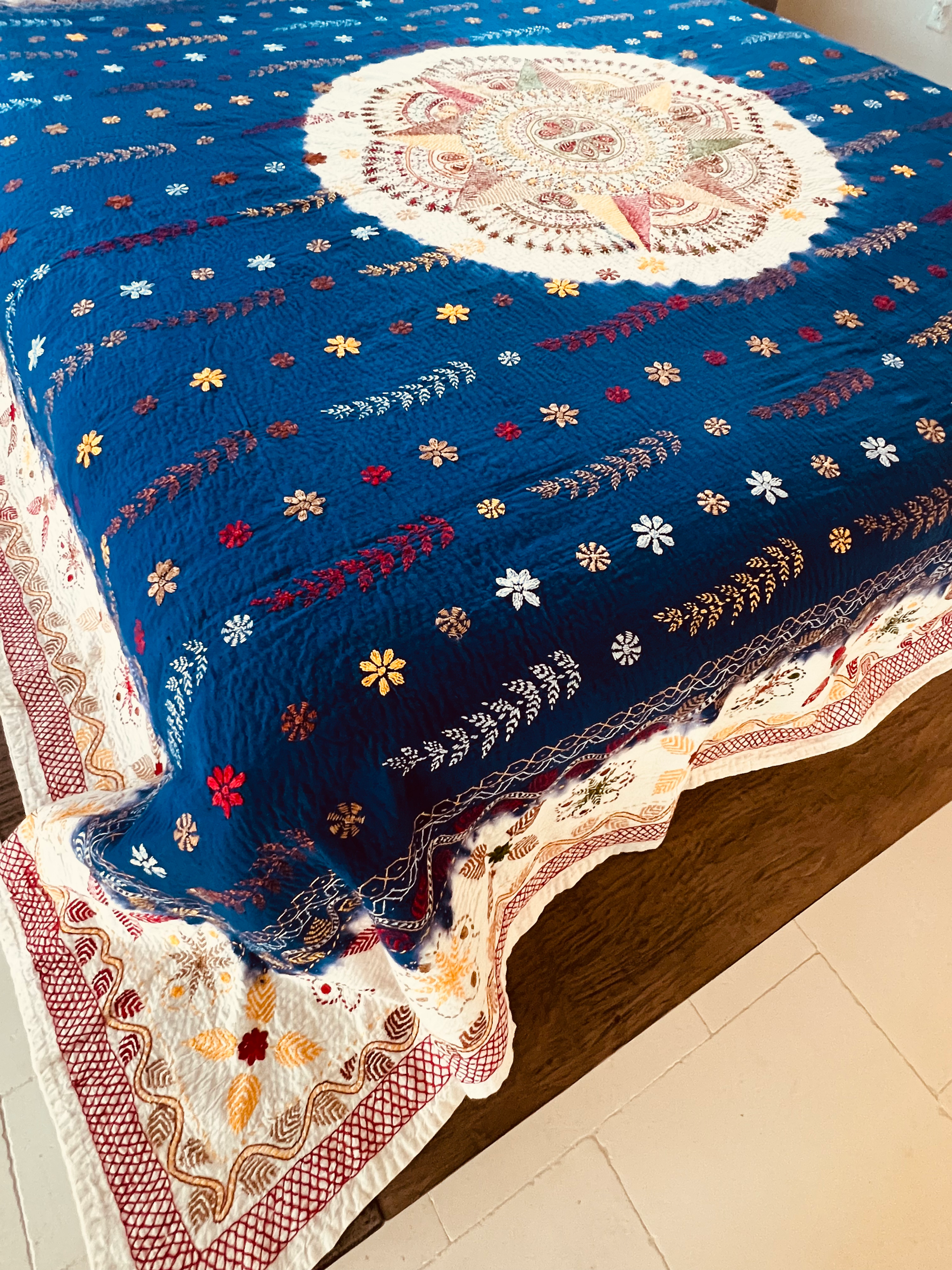 Nakshi Kantha - Neel