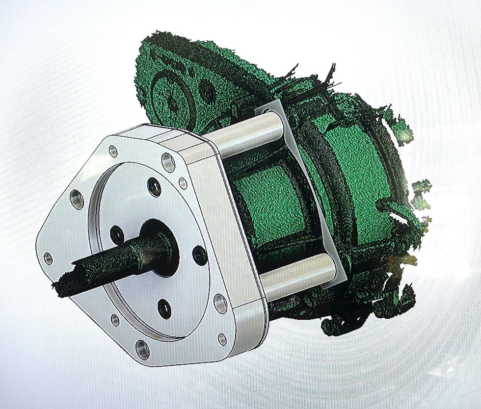 Thumbnail: NP242HD Adapters & Main-Shaft Modular Transaxle Conversion Kit