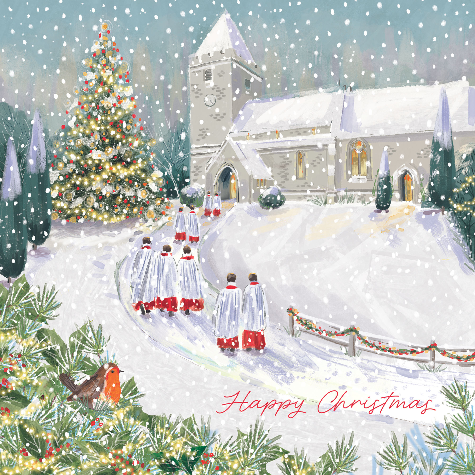 Choir in the Snow