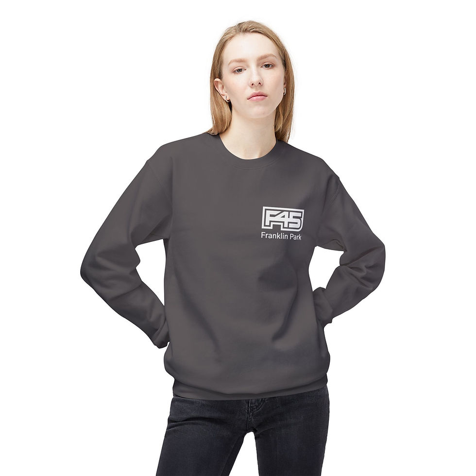 Thumbnail: Unisex Midweight Softstyle Fleece Crewneck Sweatshirt