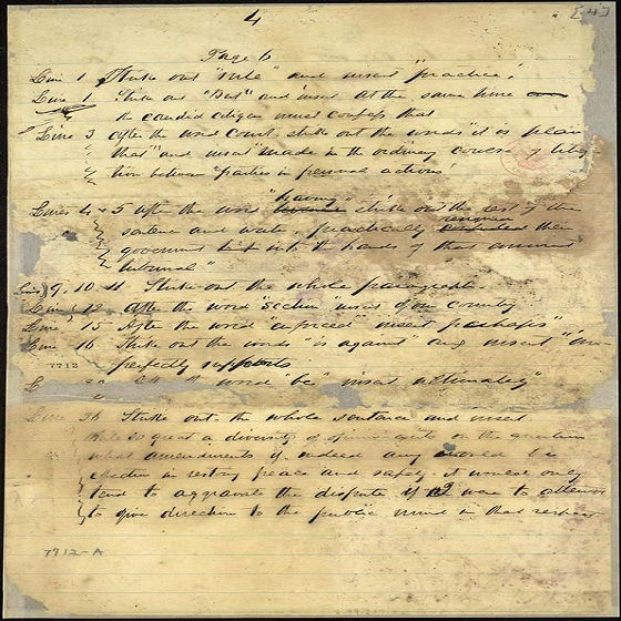 Lincoln's Inaugural Address