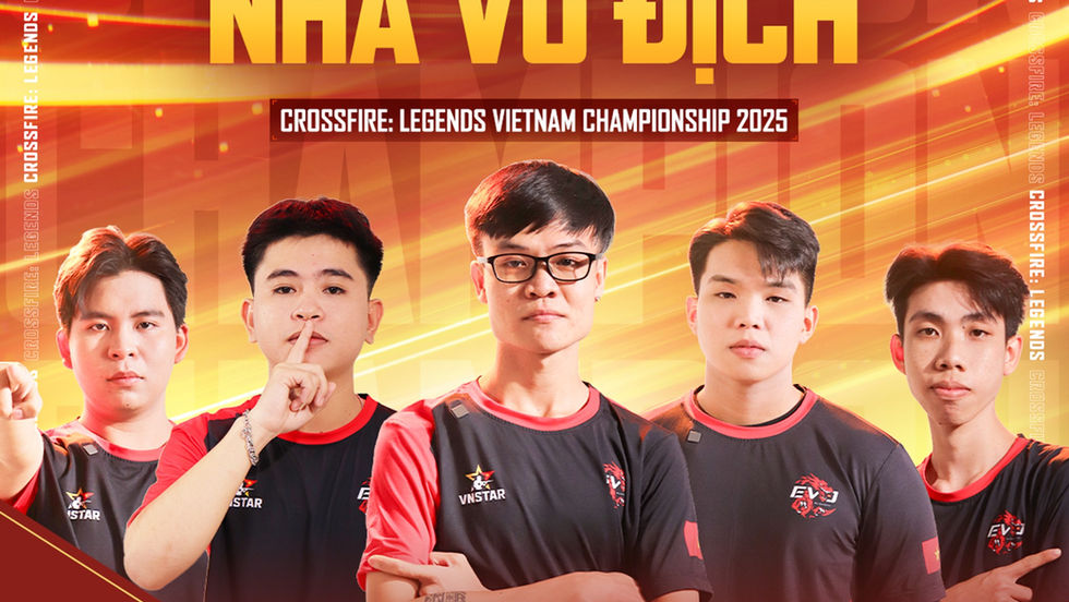 EVOLUTION lên ngôi vô địch Crossfire: Legends Vietnam Championship 2025