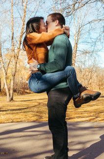 engagement shoot couple Minneapolis Minnesota 