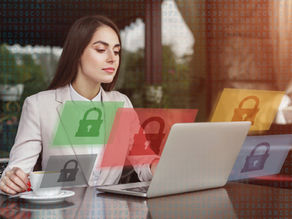 Concepto de Ciberseguridad empresarial