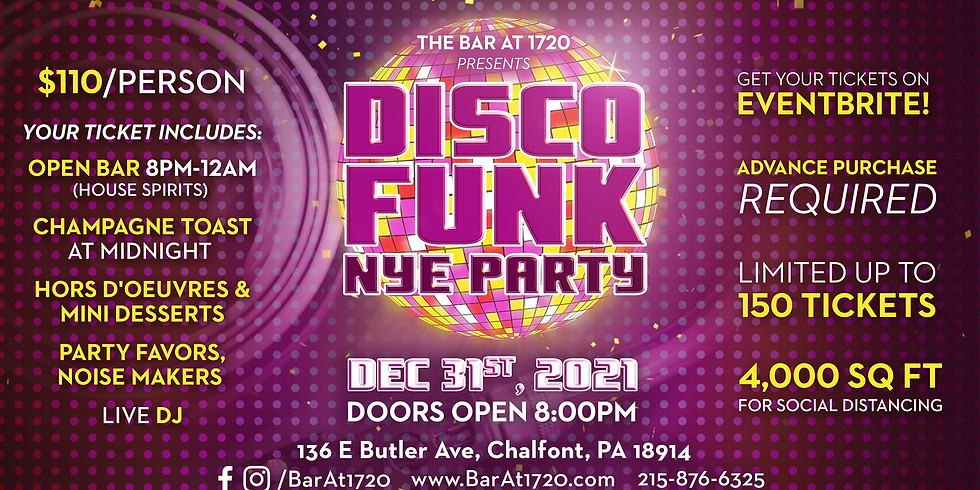 Disco Funk New Year's Eve Party