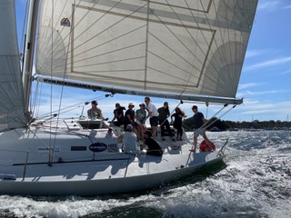 Team sailing, Swan River