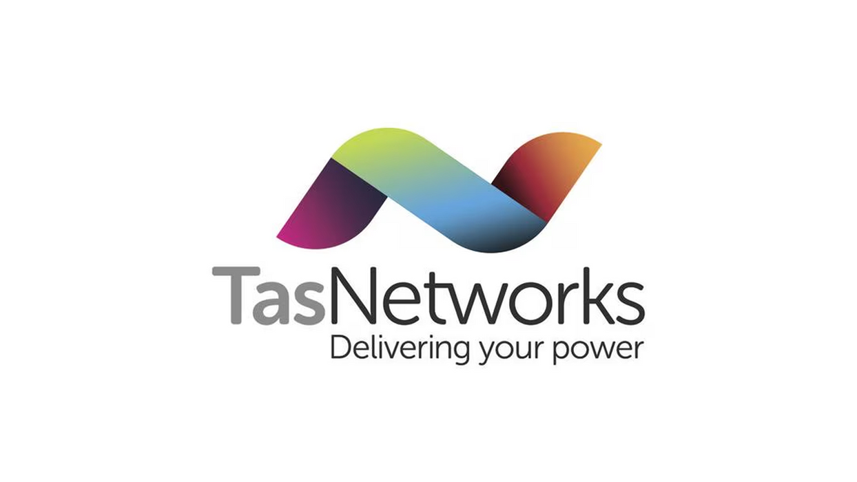 TasNetworks logo with text: Delivering your power. Network services for Tasmania.