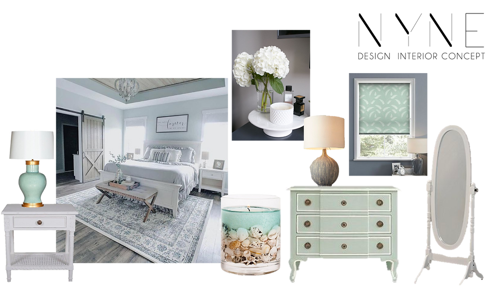 Country House Bedroom Design ConceptBoho Luxe by Tanya Sen