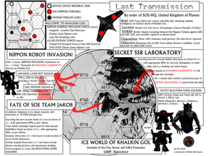 Can you survive the soviet Beastmen and Japanese laser bots in order to recover intelligence lost on the frozen world of Khalkin Gol! 