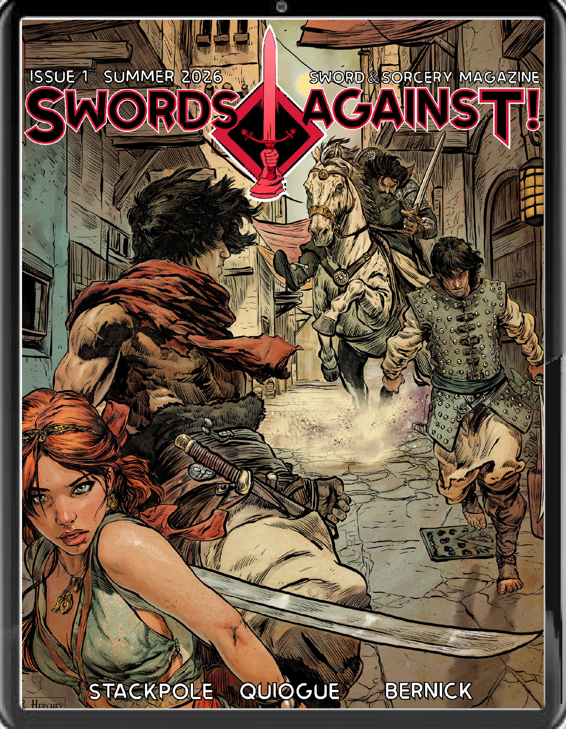 Digital Swords Against! Magazine #1 Sword & Sorcery Fiction