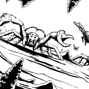 Mind-Spiders Attack! by JEShields