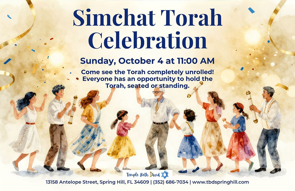 Simchat Torah-Updated