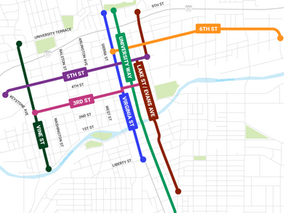 Action: Support and choose bike paths to connect UNR to downtown, Midtown, Sparks, and beyond.