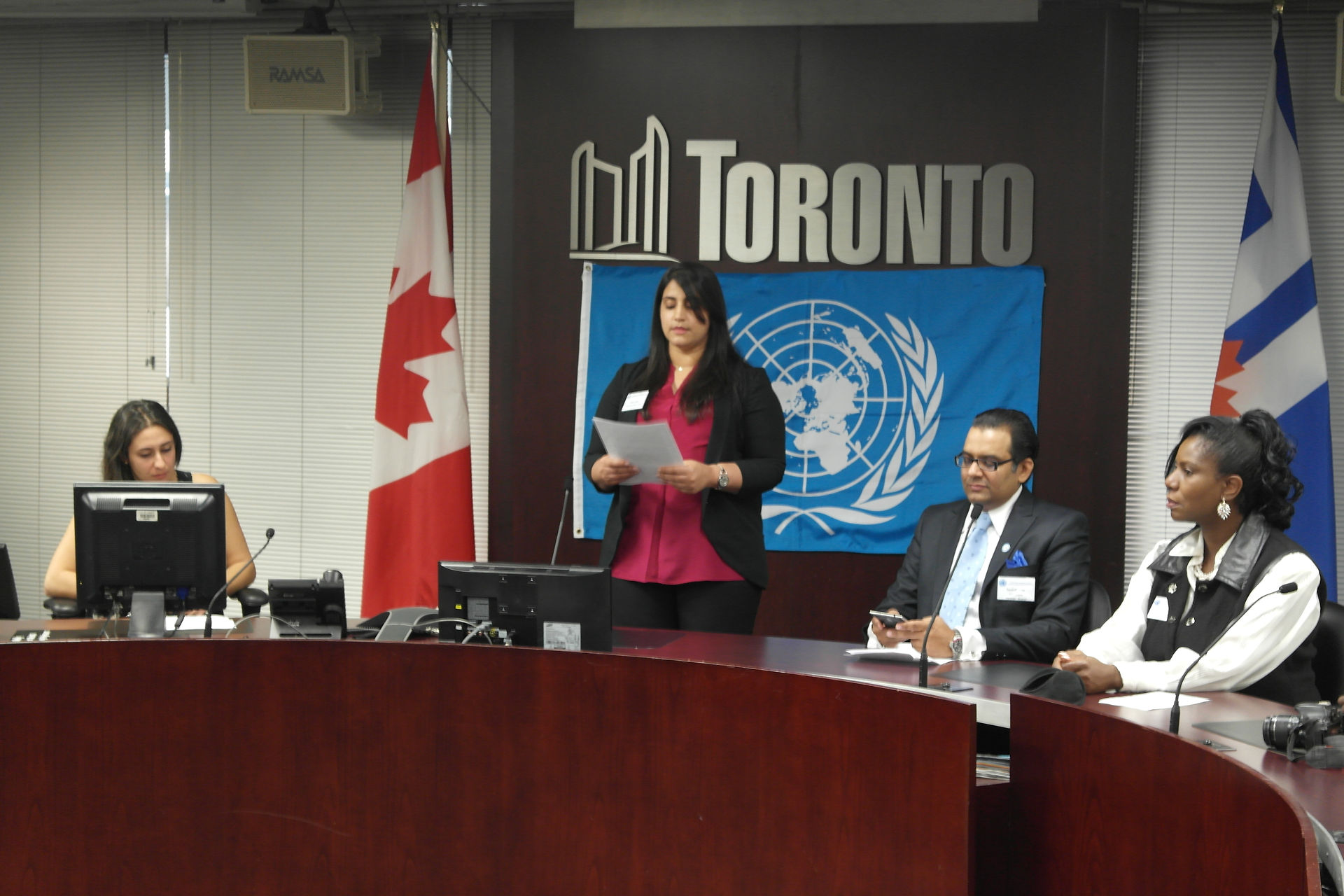 71st UN Day at Toronto City Hall