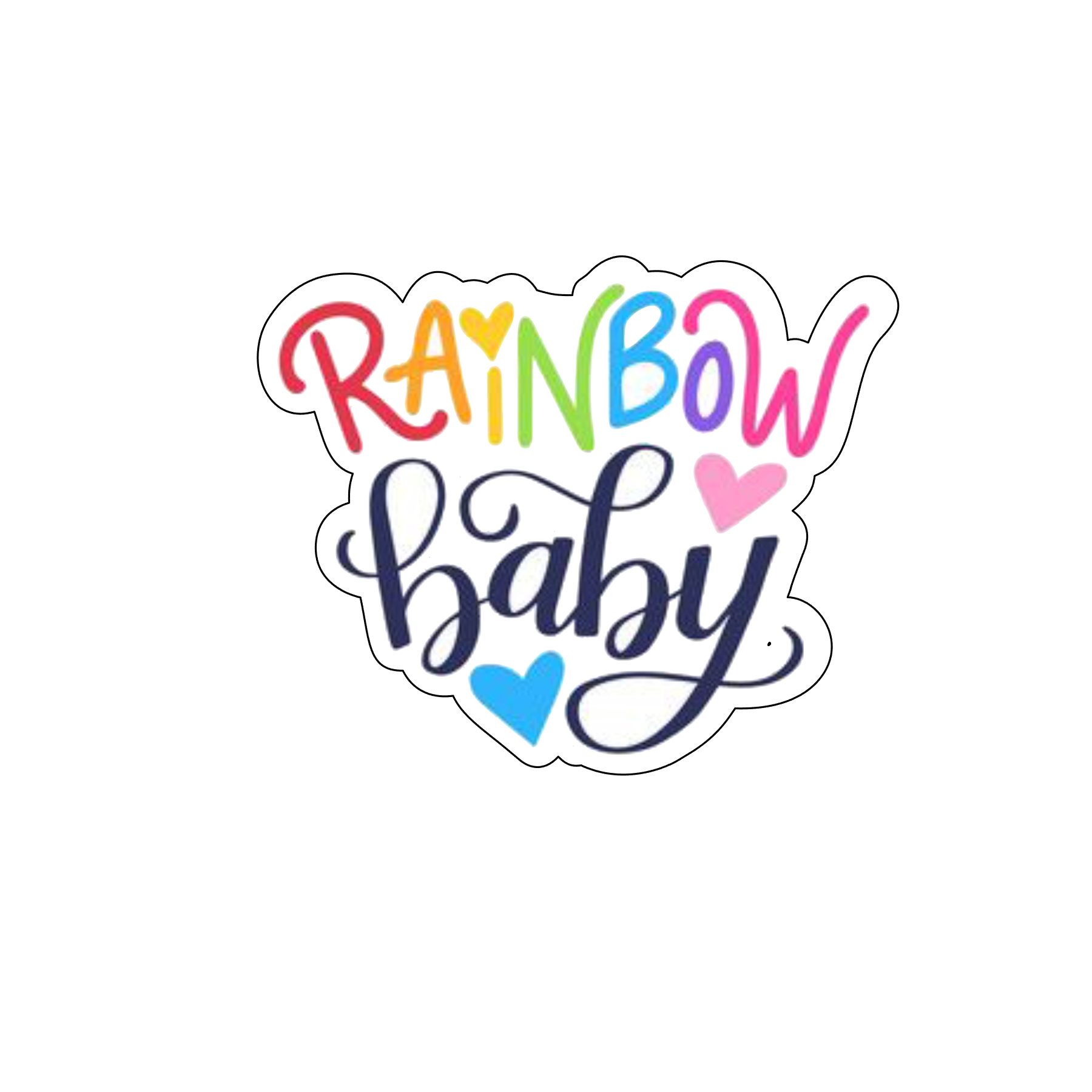 Rainbow Baby placque