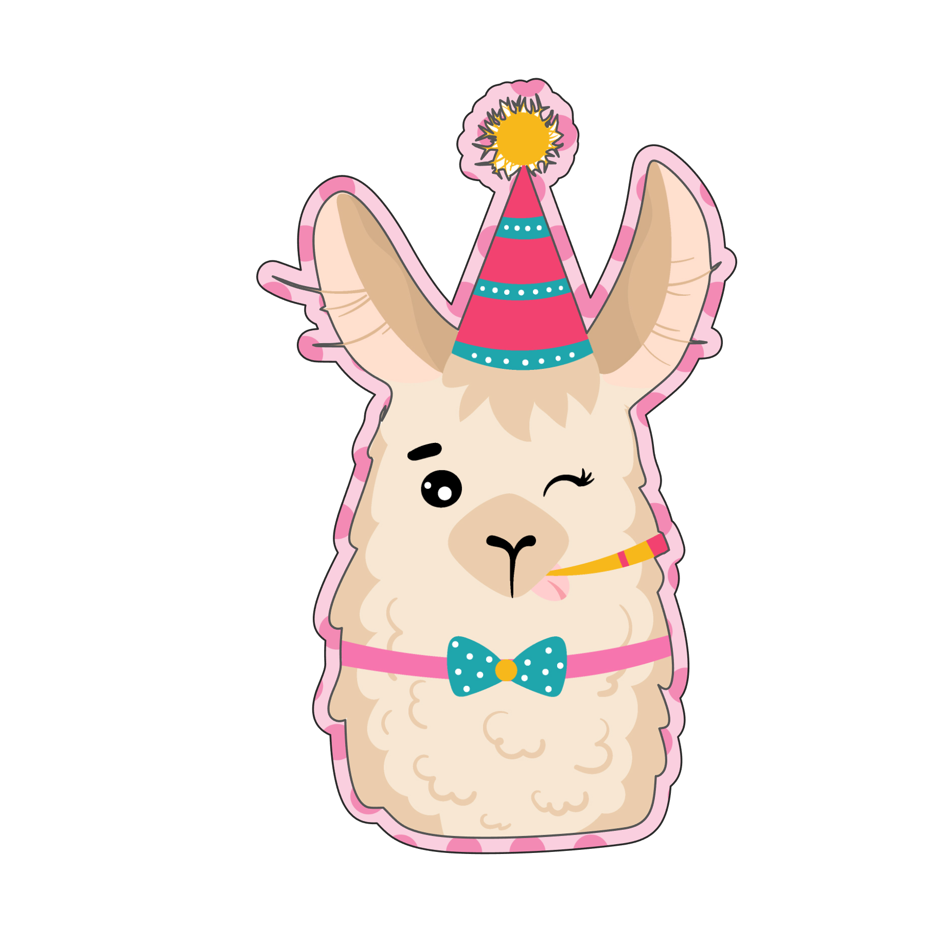 Birthday llama