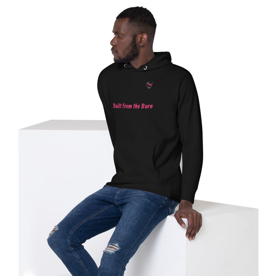 Momba Merch: Built from the Burn, Still Standing Grit + Growth Hoodie