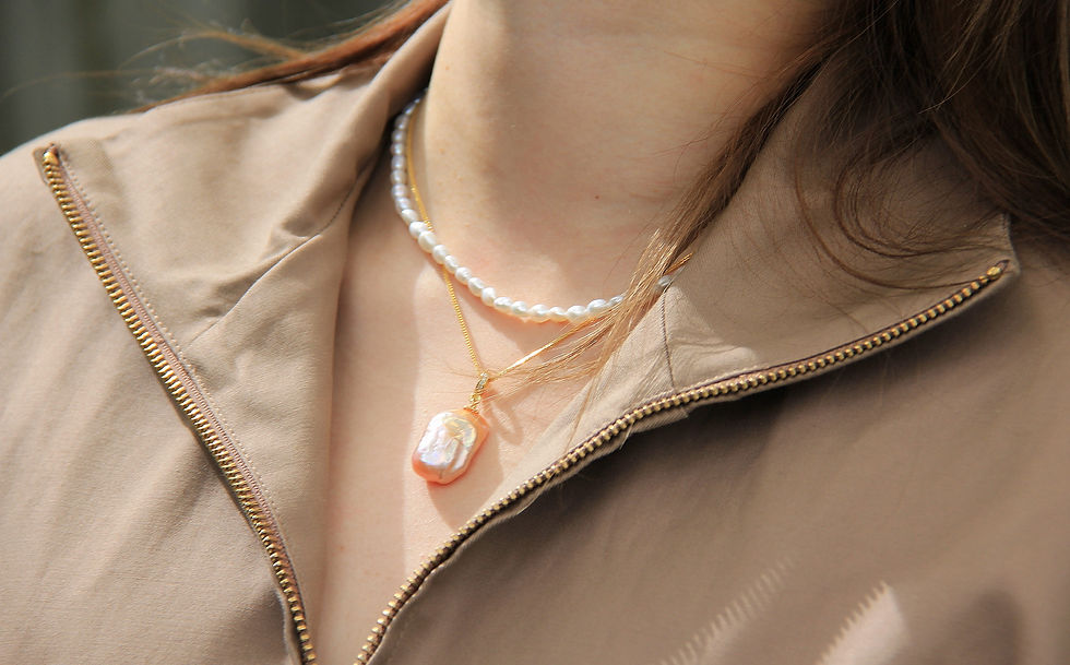 Thumbnail: Classic Layer Pearl Necklace