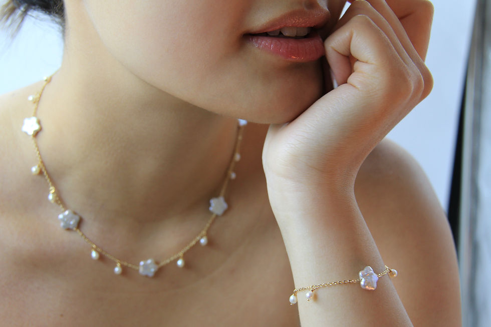 Thumbnail: Starlit Pearl Necklace