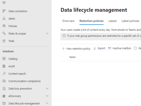 (79) Microsoft Purview - Configure retention policies