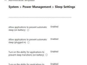(173) Microsoft Intune - Turning off "Allow the computer to turn off this device to save power" against your USBs