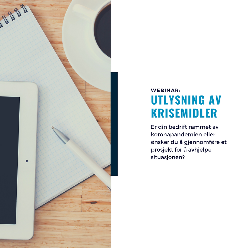 Webinar: Likviditetsstøtte for bedrifter i Tromsø
