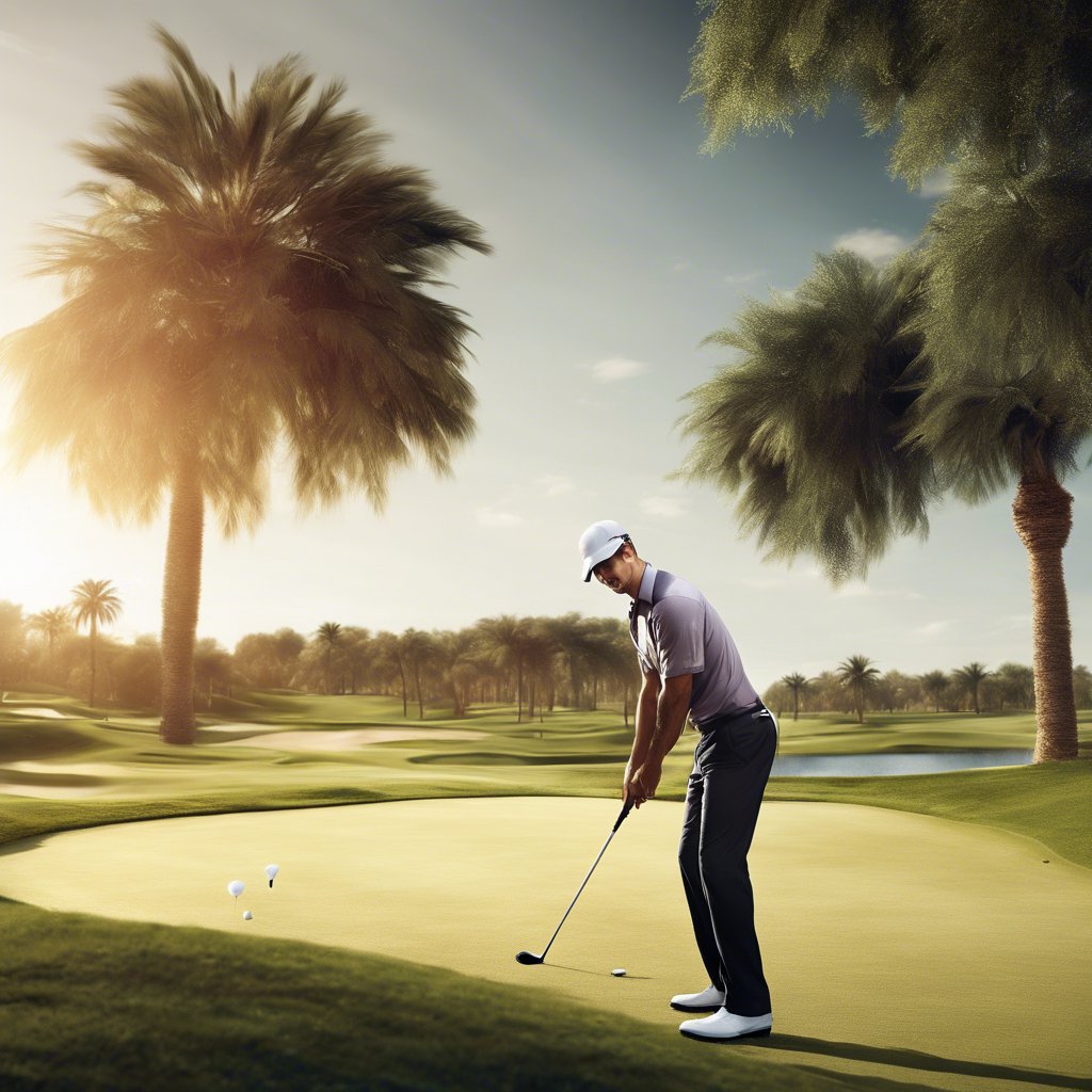 Golfer in Heat