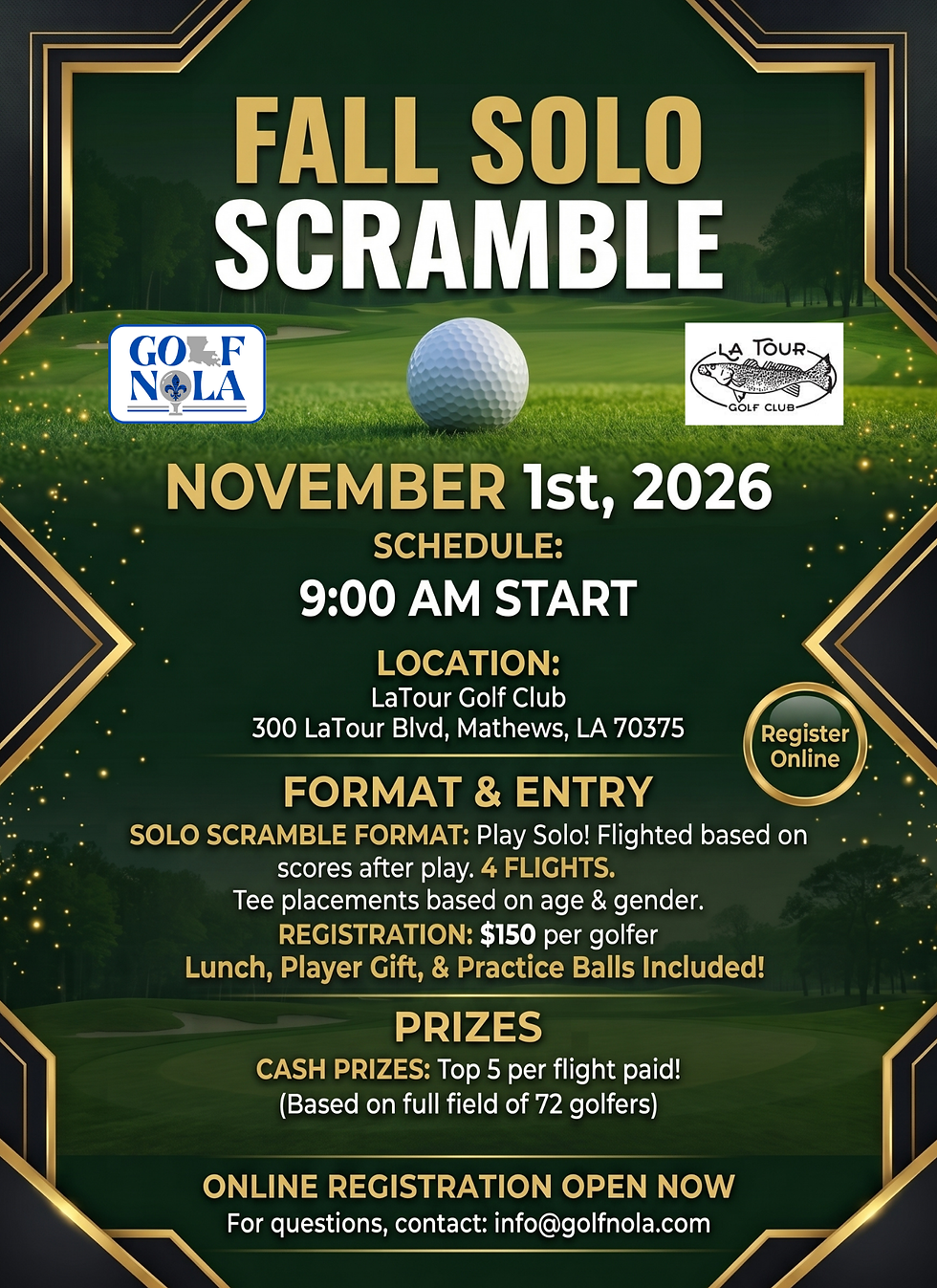Fall Solo Scramble