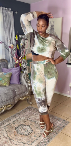 Tie die for 2 piece set | Paparazzi Ready 2