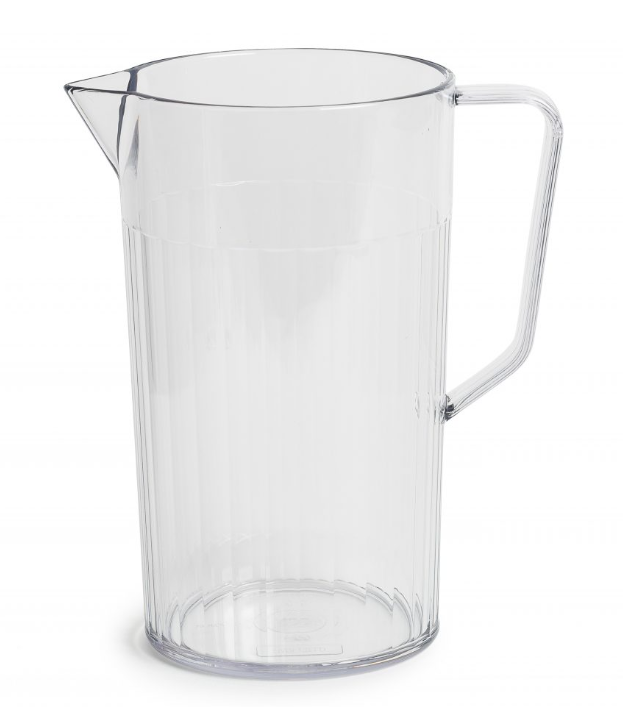 Clear polycarbonate jug 
