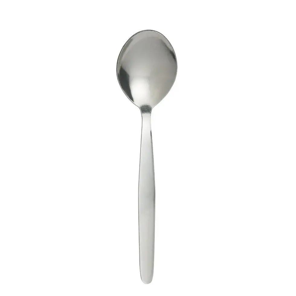 Silver soup spoon 