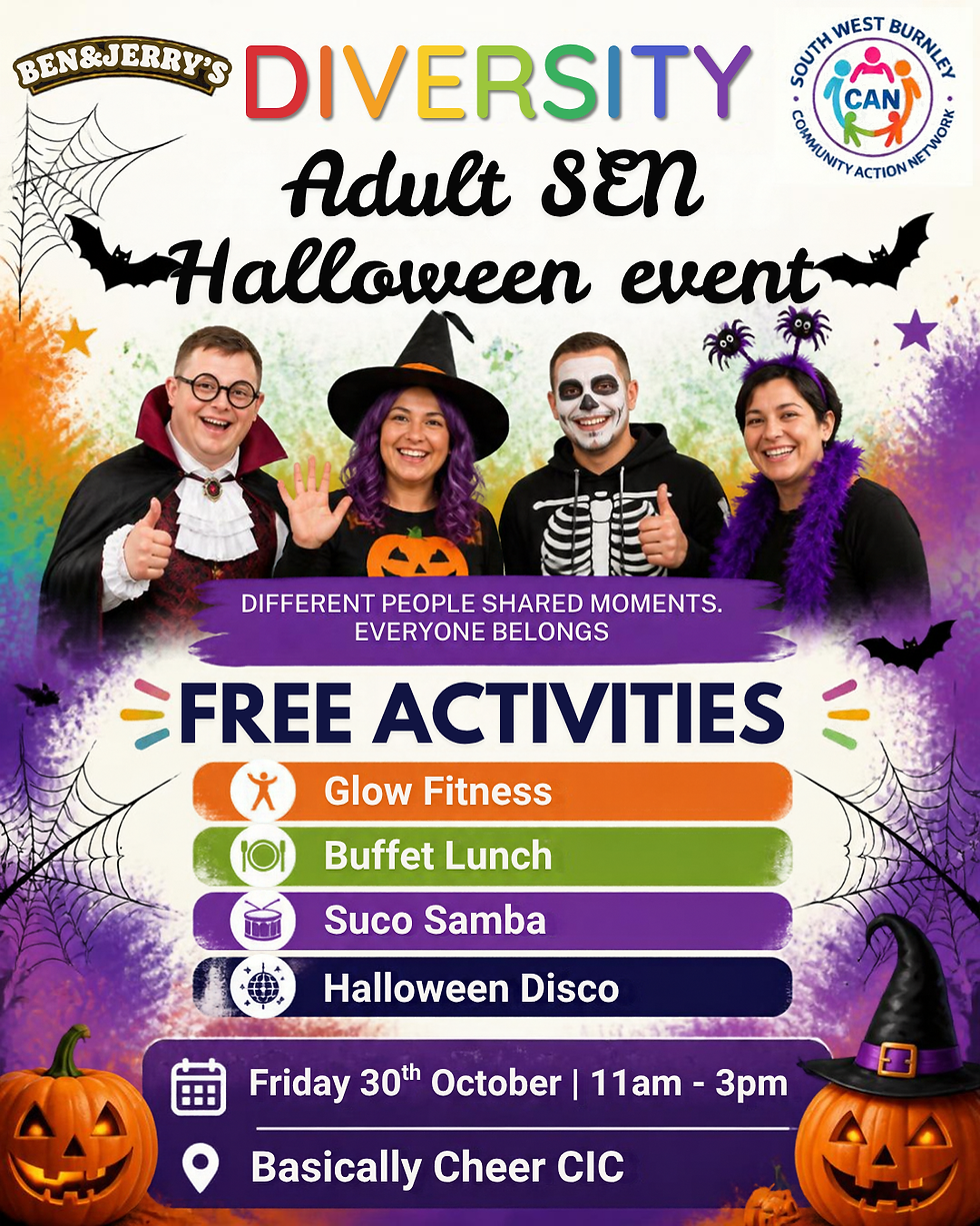 Diversity Festival - Adult SEN Halloween Event