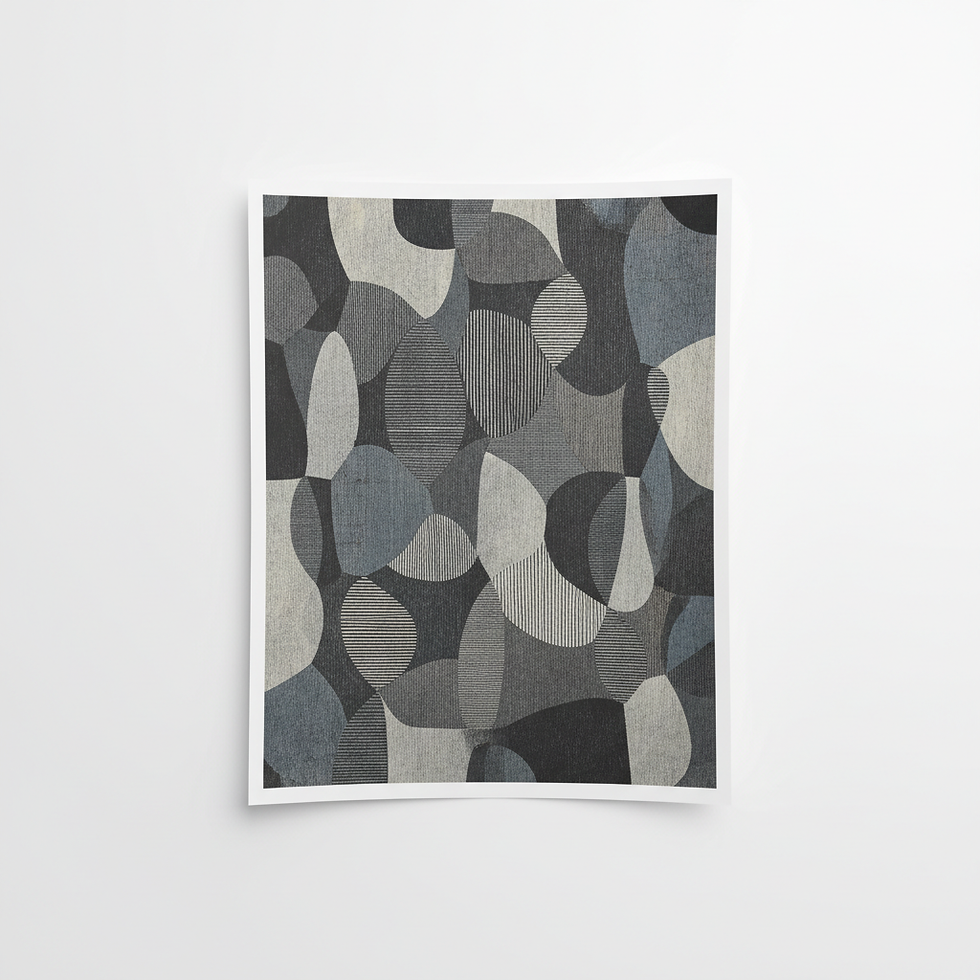Abstract Texture Print