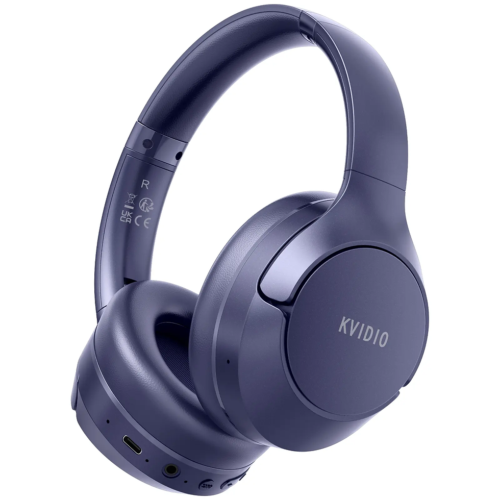 Thumbnail: 【Live】Wireless Bluetooth Headphones, Over-Ear, Active Noise Cancelling, Hi-Res A
