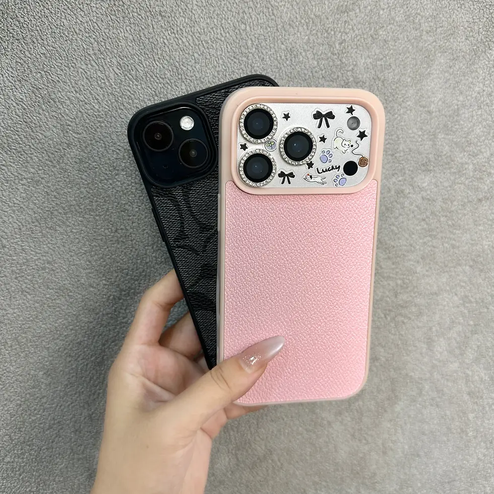 Thumbnail: Suitable for Iphone 17，16, 15, 14, 13, 12, 11 Pro Max, High-End Leather Pattern 