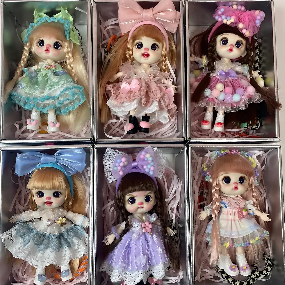 Thumbnail: Waka Toys & LUOLIFEN 100% Series Plush Blind Box | 6+1 Hidden | Adorable Desk & 