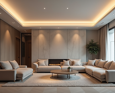 Cove light ceiling