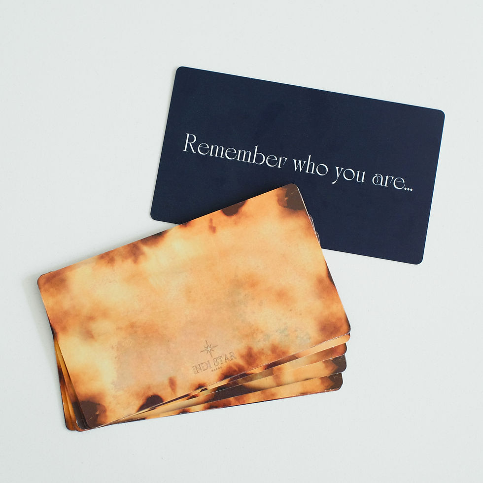 customizable spirit cards for Indi Star Cards, set of 8
