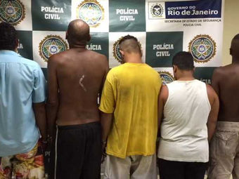 Cinco homens são presos com carga roubada em São Gonçalo - RJ