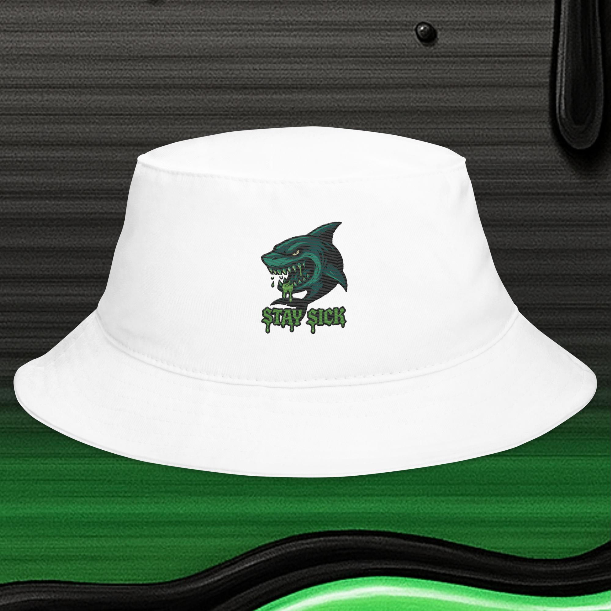 Stay Sick Shark Bucket Hat