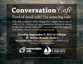 If You Give a Kid a Pancake Program, Conversation Café, Family Law, More Events at St. Helena Branch