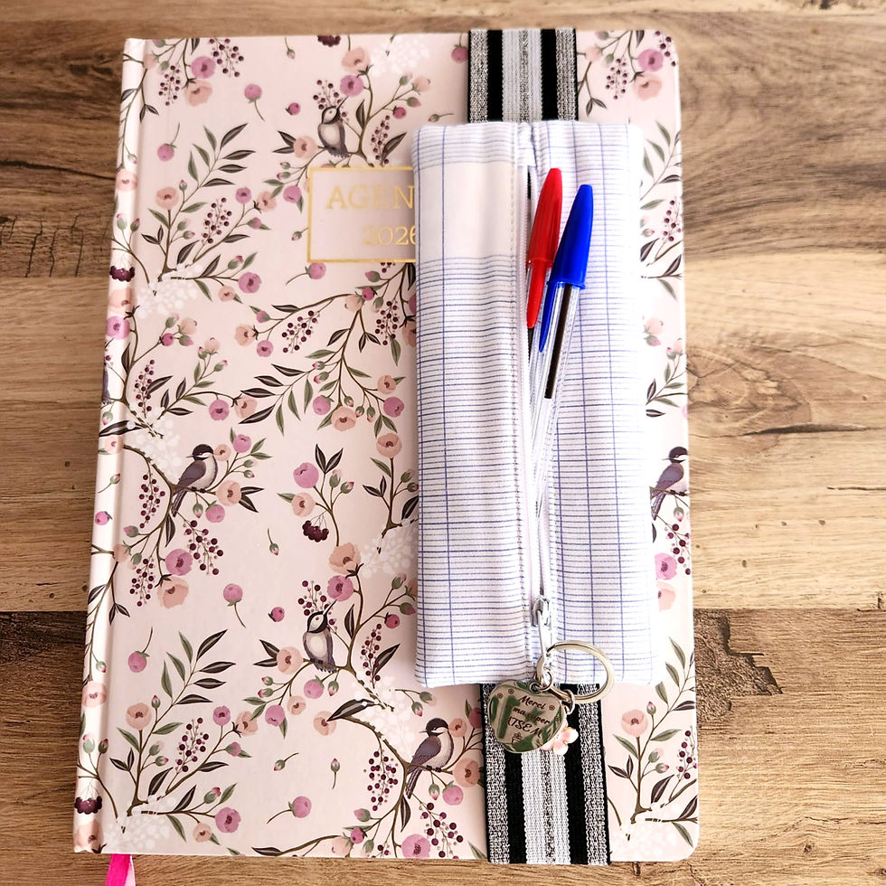 Miniature : Trousse Marque Page - Merci à ma Super Atsem