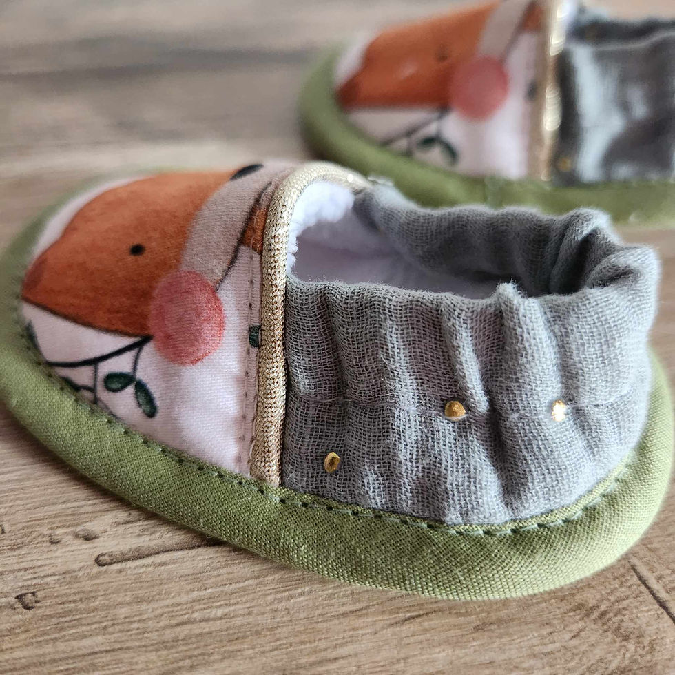 Miniature : Cape de bain et ses chaussons  - Miss Renarde